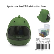 APONTADOR ELETRICO AUTOMATICO LILLOWS DINO KZ246