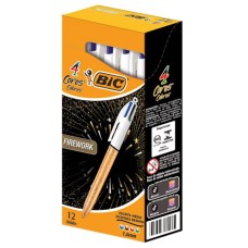 CANETA BIC 4 CORES FIREWORK 971270